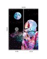 Wall mural - Astronaut and view from space Gab Fernando | FEEBY