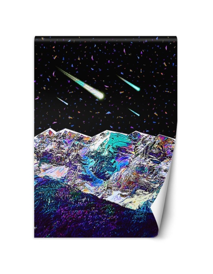 Wall mural - Blue meteor shower Gab Fernando | FEEBY