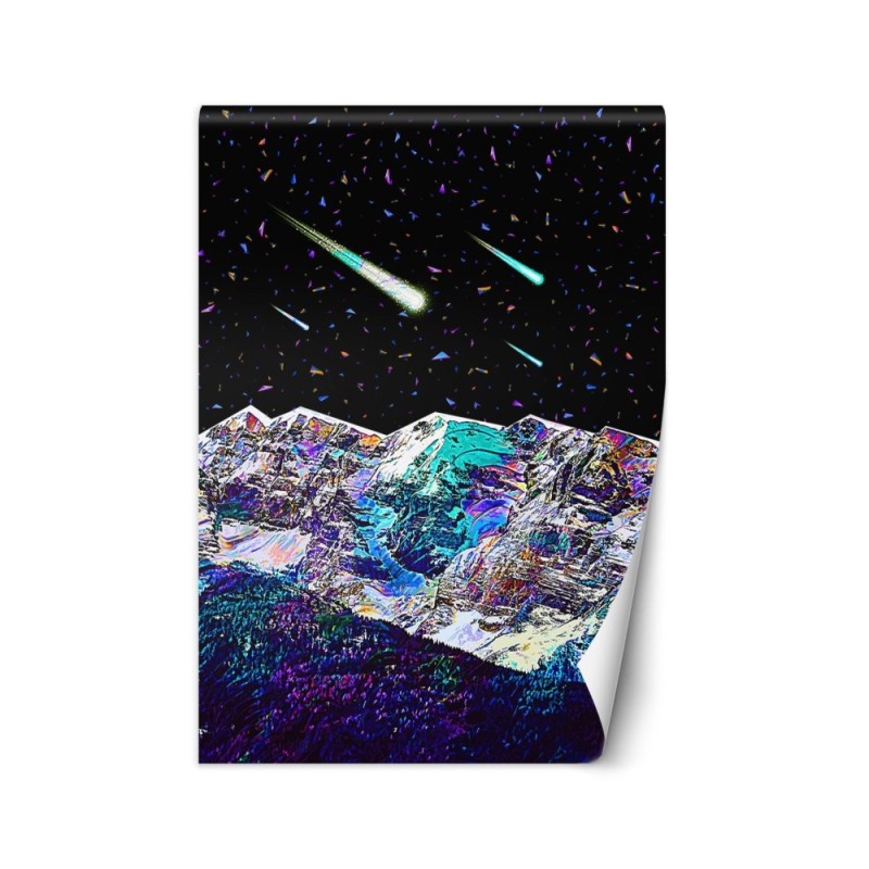 Wall mural - Blue meteor shower Gab Fernando | FEEBY