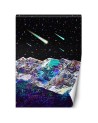 Wall mural - Blue meteor shower Gab Fernando | FEEBY