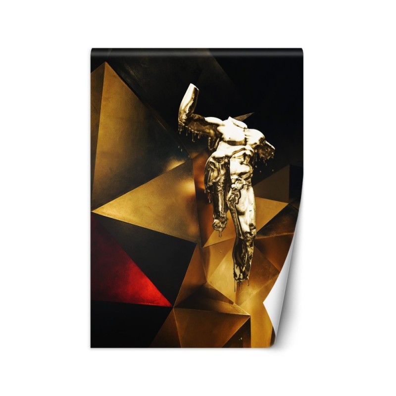 Exclusive wall mural - Golden figure Gab Fernando | FEEBY