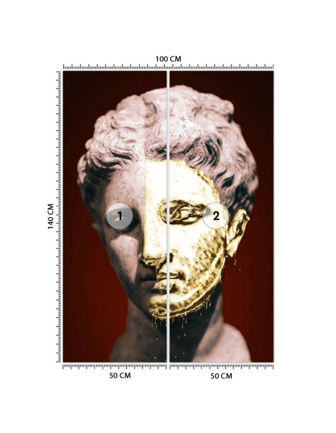 Exclusive wall mural - Head of Gab Fernando | FEEBY