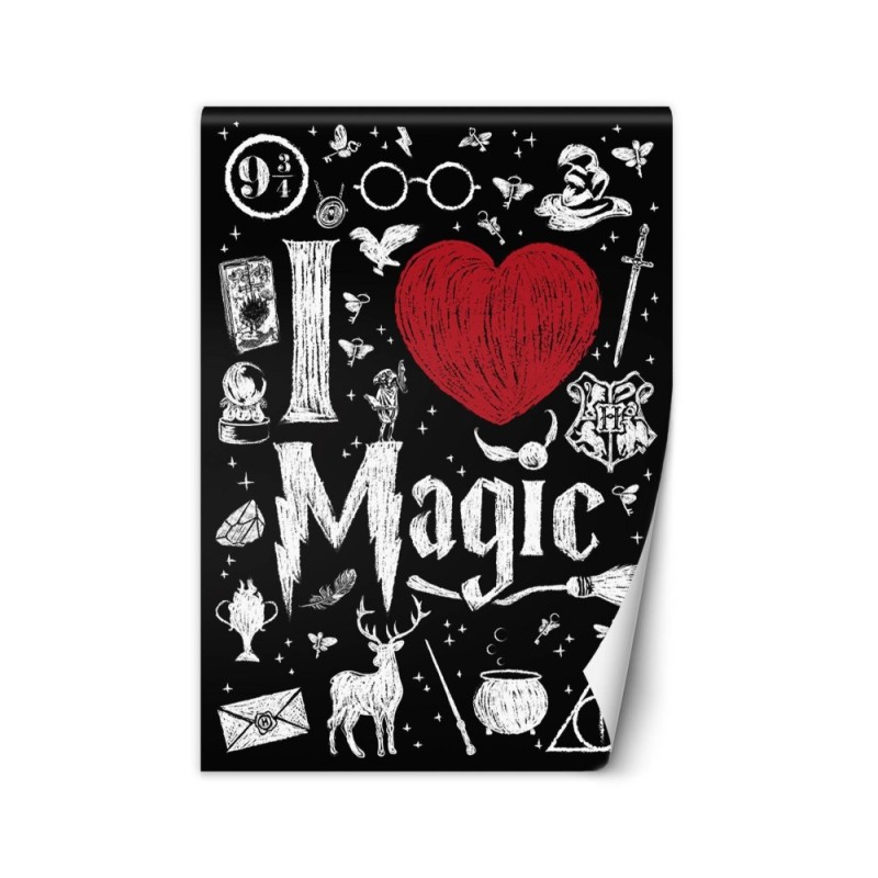 Teen Wallpaper - I love magic Harry Potter Dr.Monekers | FEEBY