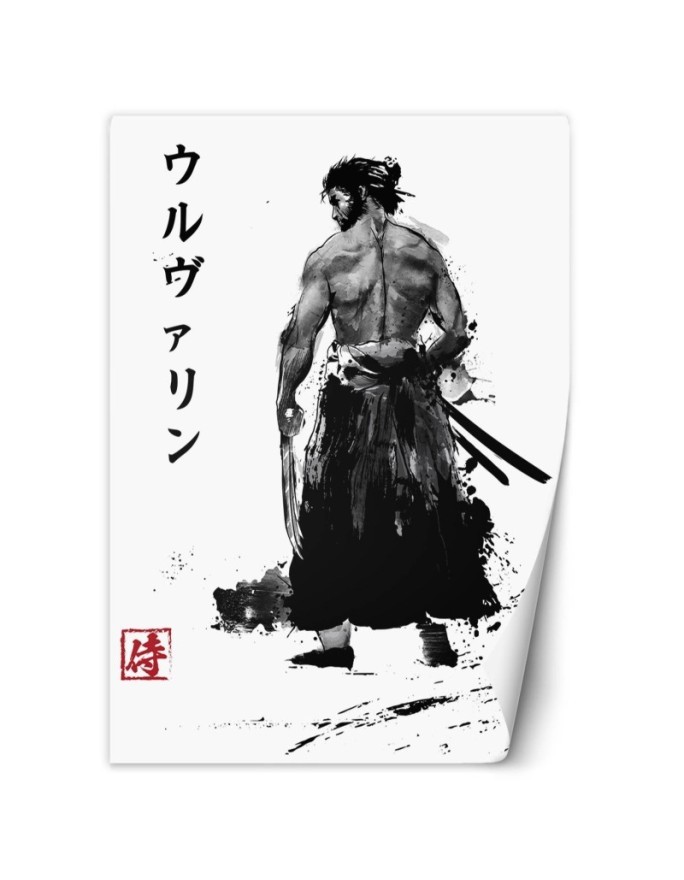Photo Wallpaper for teenagers - Japanese Samurai Dr.Monekers | FEEBY
