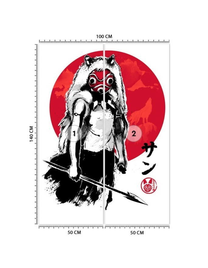 Teen Wallpaper - Princess Mononoke Dr.Monekers | FEEBY