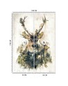Stylish Wallpaper - Deer in the woods Barrett Biggers - Buy now! | FEEBY