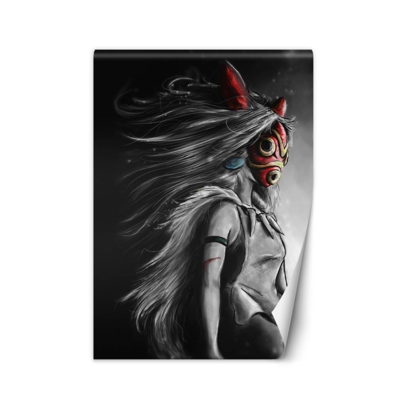 Wall mural for anime fans - Mononoke princess Barrett Biggers | FEEBY
