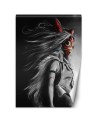 Wall mural for anime fans - Mononoke princess Barrett Biggers | FEEBY