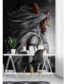 Wall mural for anime fans - Mononoke princess Barrett Biggers | FEEBY