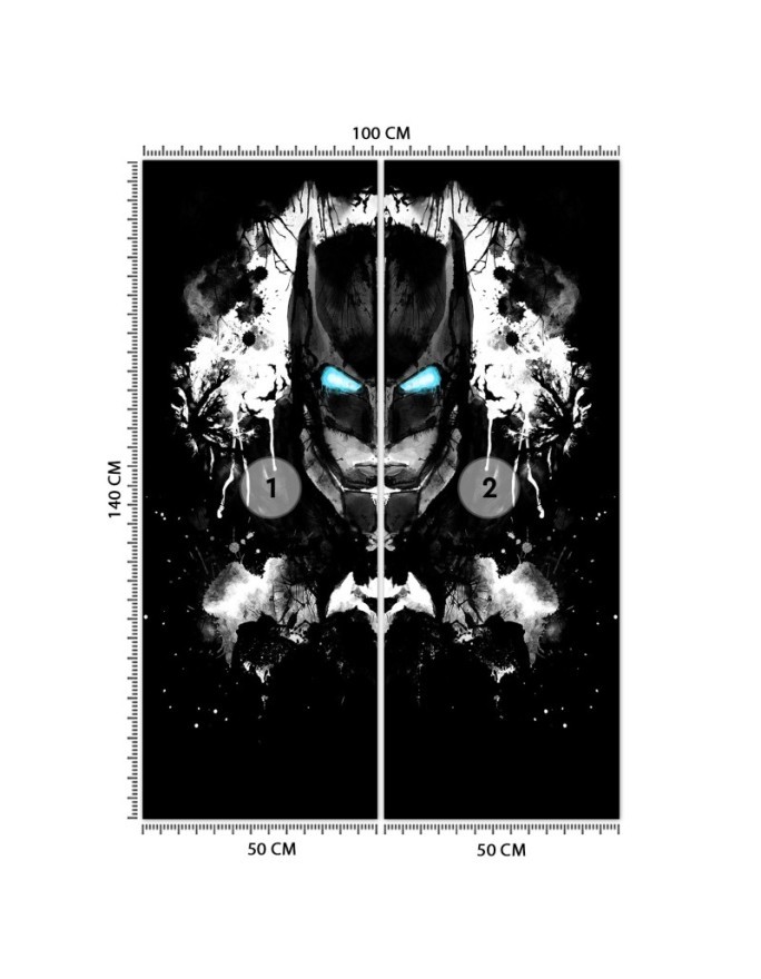 Wall mural - Batman superhero comic book Barrett Biggers | FEEBY