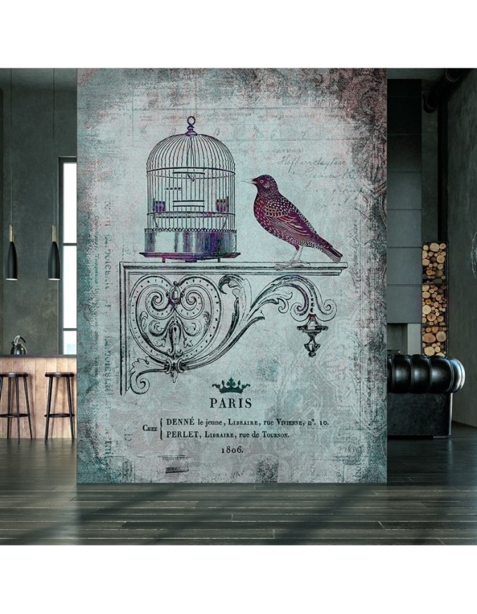 Designer wall mural - Abstract bird animals nature Andrea Haase | FEEBY
