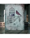 Designer wall mural - Abstract bird animals nature Andrea Haase | FEEBY
