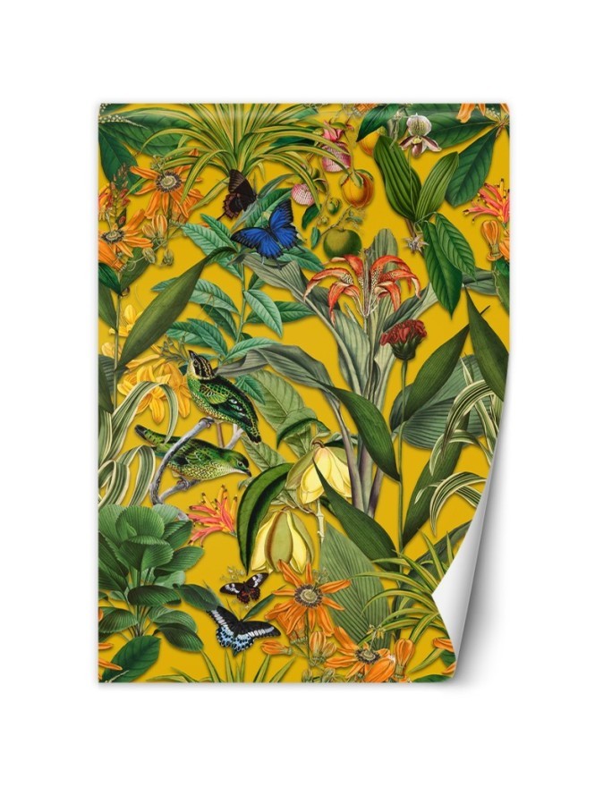Wallpaper - Colourful flowers leaves nature Andrea Haase | FEEBY