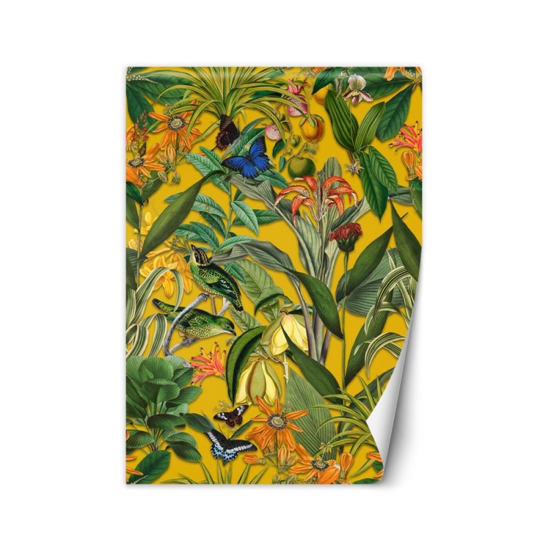 Wallpaper - Colourful flowers leaves nature Andrea Haase | FEEBY