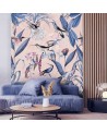 Wallpaper - Blue Birds flowers nature Andrea Haase | FEEBY