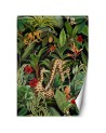 Wallpaper - Animals on a background of green leaves Andrea Haase | FEEBY