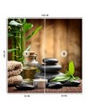 Modern Wallpaper - Bamboo zen stones in spa | FEEBY