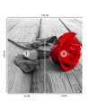 Wallpaper - Red rose on a bridge | FEEBY
