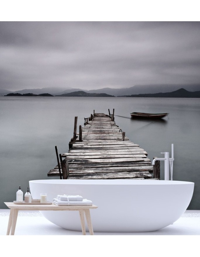 Trendy Wallpapers - Old lake pier | FEEBY