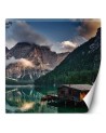 Original wall murals - Lake in the mountains mountain landscape | FEEBY