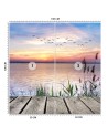 Stylish Wallpaper - Platform at sunset | FEEBY