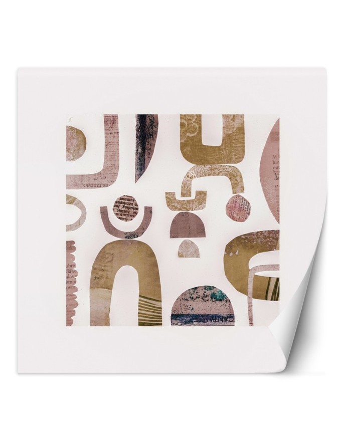 Wallpaper - Gold abstract shapes Andrea Haase | FEEBY