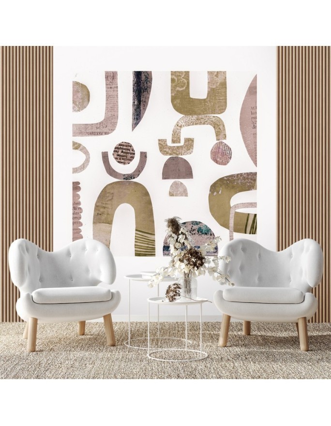 Wallpaper - Gold abstract shapes Andrea Haase | FEEBY