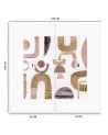 Wallpaper - Gold abstract shapes Andrea Haase | FEEBY
