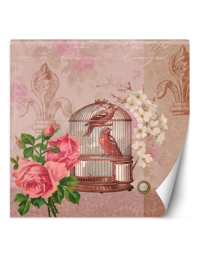 Beautiful Wallpapers - Flowers birds pink background Andrea Haase | FEEBY