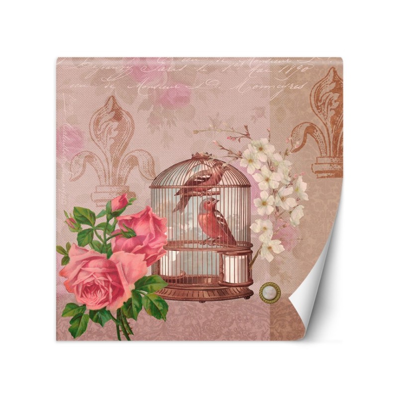 Beautiful Wallpapers - Flowers birds pink background Andrea Haase | FEEBY