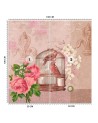 Beautiful Wallpapers - Flowers birds pink background Andrea Haase | FEEBY