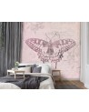 Most fashionable Wallpapers - Butterfly on pink background Andrea Haase | FEEBY
