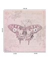Most fashionable Wallpapers - Butterfly on pink background Andrea Haase | FEEBY