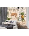 Wall mural - Lama nature abstract tropical Andrea Haase | FEEBY