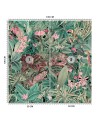 Inspirational wall murals - Exotic animals nature Andrea Haase | FEEBY