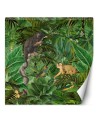 Most fashionable wall murals - Monkeys in the jungle Andrea Haase | FEEBY