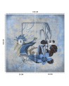Stylish wall murals - Birds blue abstraction animals Andrea Haase | FEEBY