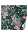 Original wall mural - Tropical abstraction birds animals Andrea Haase | FEEBY