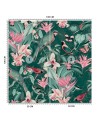Original wall mural - Tropical abstraction birds animals Andrea Haase | FEEBY