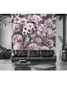 Wall mural - Birds and pink peony flowers Andrea Haase | FEEBY