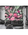 Wall mural - Colourful bird leaves flowers nature Andrea Haase | FEEBY