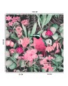 Wall mural - Colourful bird leaves flowers nature Andrea Haase | FEEBY