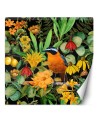 Photo wallpaper - Jungle bird leaves flowers nature Andrea Haase | FEEBY