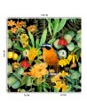 Photo wallpaper - Jungle bird leaves flowers nature Andrea Haase | FEEBY