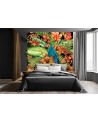 Photowall - Parrot jungle green palm leaves Andrea Haase | FEEBY