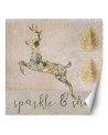 Wall murals - Deer in gold Andrea Haase | FEEBY