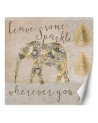 Decorative wall murals - Golden elephant Andrea Haase | FEEBY