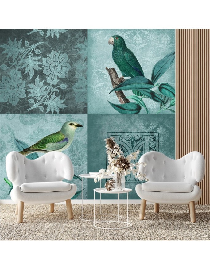 Exclusive wall murals - Birds on a branch Andrea Haase | FEEBY
