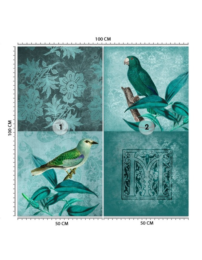 Exclusive wall murals - Birds on a branch Andrea Haase | FEEBY