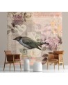 Stylish wall murals - Bird on pink background Andrea Haase | FEEBY